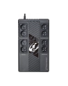 POWER WALKER UPS Line-Interactive 600VA MS 8x schuko RJ45 in/out USB HID USB charger - nr 6