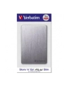 Verbatim Store 'n' Go ALU Slim 1 TB, external hard drive (aluminum, external, Micro-USB-B 3.2 Gen 1) - nr 30