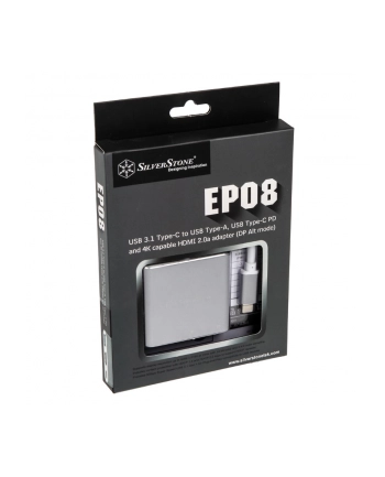 silverstone technology SilverStone Adapter SST-EP08C (grey / white)