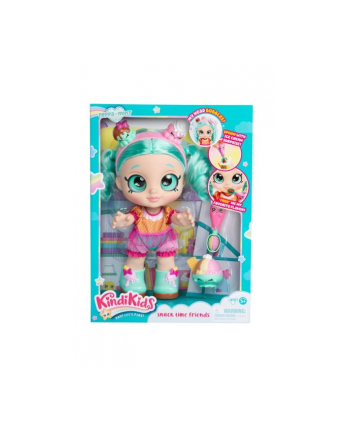 tm toys Kindi Kids Lalka Peppa Mint + akcesoria na przekąskę KDK 50007