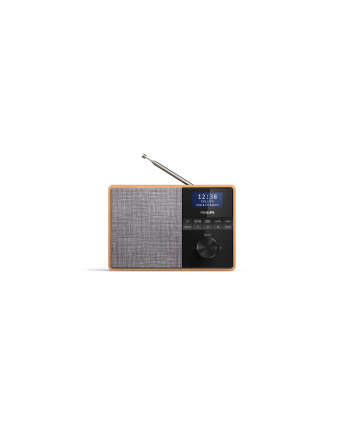 Philips TAR5505 / 10, radio (brown / silver, FM, DAB, Bluetooth)