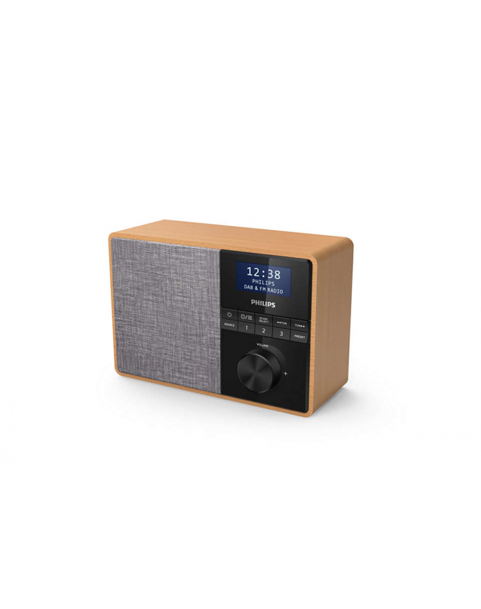 Philips TAR5505 / 10, radio (brown / silver, FM, DAB, Bluetooth