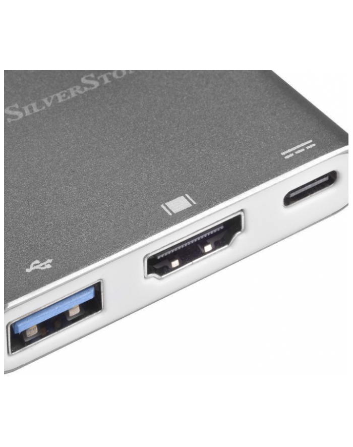 silverstone technology SilverStone Adapter SST-EP08C (grey / white) główny