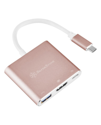 silverstone technology SilverStone Adapter SST-EP08P Type-C (pink / white)