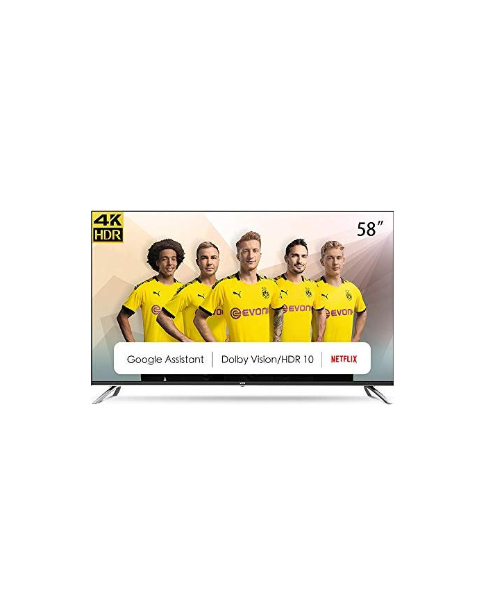 CHiQ U58H7A, LED TV (black, triple tuner, UltraHD / 4K, SmartTV, WLAN) główny