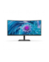 Monitor PHILIPS 346E2CUAE 34'' VA Curved HDMI, DP, USB-C Głośniki, Regulowana wysokość - nr 12