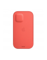 apple Pro Skórzany futerał z MagSafe do iPhonea 12 | 12 Pro - Różowy - nr 4