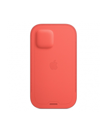 apple Pro Skórzany futerał z MagSafe do iPhonea 12 | 12 Pro - Różowy