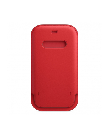apple Skórzany futerał z MagSafe do iPhonea 12 | 12 Pro - Czerwony