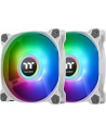 Thermaltake Pure Duo 14 ARGB Sync Radiator Fan, case fan (white / transparent, set of 2, 1x controller) - nr 1