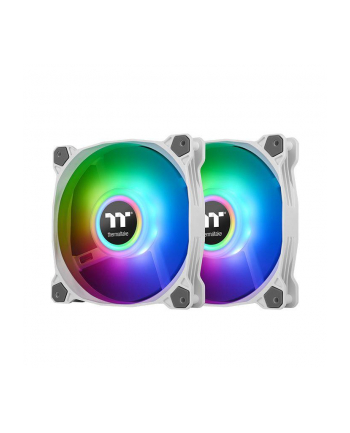 Thermaltake Pure Duo 14 ARGB Sync Radiator Fan, case fan (white / transparent, set of 2, 1x controller)