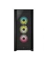 CORSAIR iCUE 5000X RGB Tempered Glass Mid-Tower ATX PC Smart Case Black - nr 107