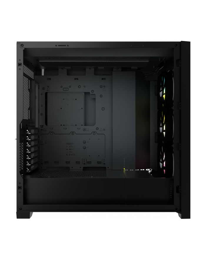 CORSAIR iCUE 5000X RGB Tempered Glass Mid-Tower ATX PC Smart Case Black główny