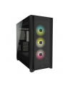 CORSAIR iCUE 5000X RGB Tempered Glass Mid-Tower ATX PC Smart Case Black - nr 63