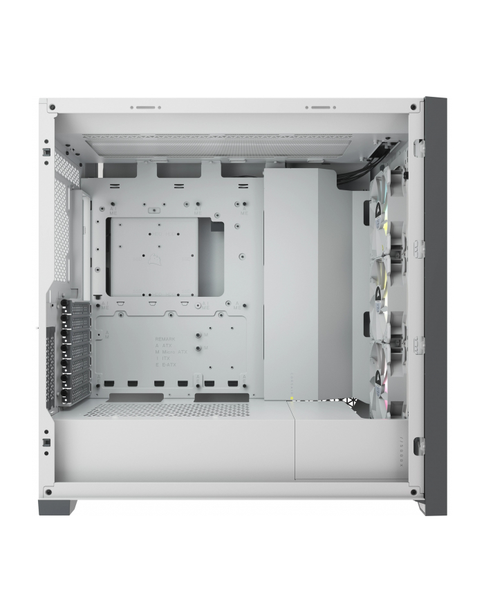 CORSAIR iCUE 5000X RGB Tempered Glass Mid-Tower ATX PC Smart Case White główny