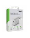 belkin Podwójna ładowarka ścienna Boost Charge 12W x2 Biała - nr 11