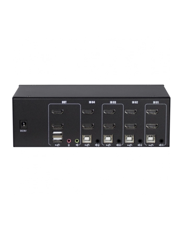 Inter-Tech IPC KVM Switch AS-42HA HDMI, KVM switch główny