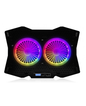 modecom Podstawka chłodząca pod laptopa CF18 RGB SILENT FAN czarna