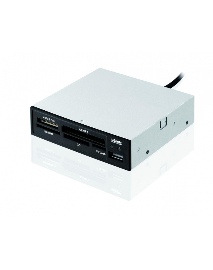 Czytnik kart, I-BOX 62w1 + USB  CZARNY (wew) główny