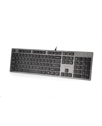 KLAWIATURA A4-TECH KV-300H X-SLIM USB GRAFIT- CZARNA