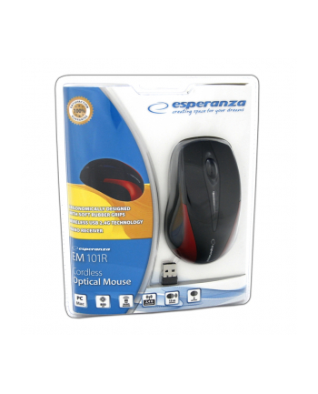 MYSZ ESPERANZA BEZPRZEWODOWA EM101R NANO USB