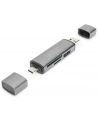 Digitus Dual Card Reader USB-C / USB 3.0, OTG, card reader - nr 50
