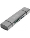 Digitus Dual Card Reader USB-C / USB 3.0, OTG, card reader - nr 57