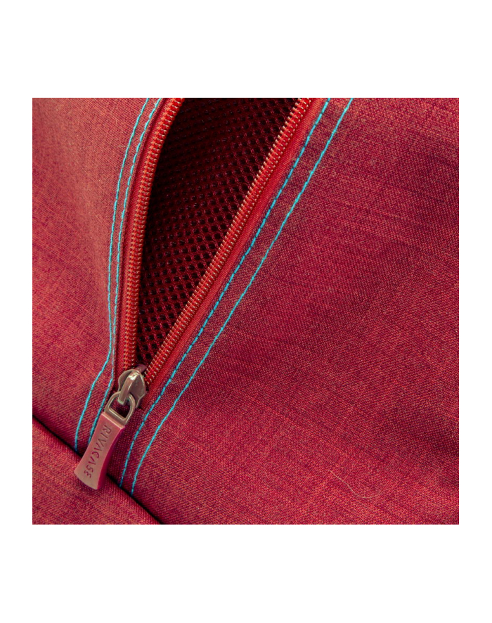 Plecak do notebooka 15,6'' RivaCase Alpendorf czerwony, z materiału wodoodpornego główny