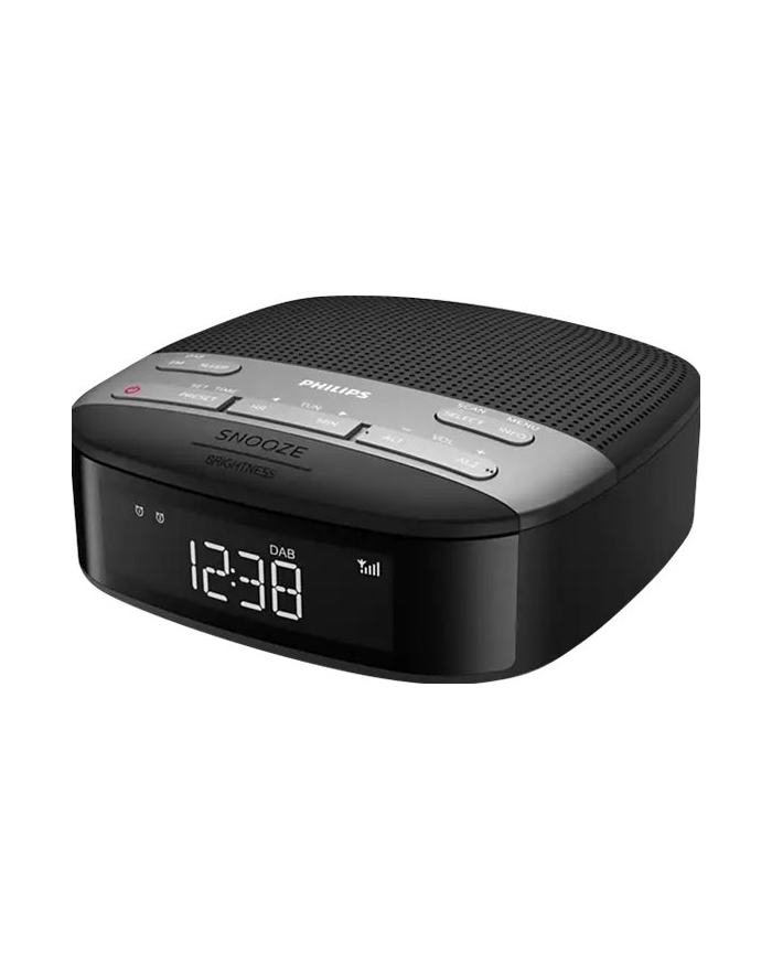 Philips TAR3505/12 radio Clock Digital Black, Grey, Radio alarm clock główny