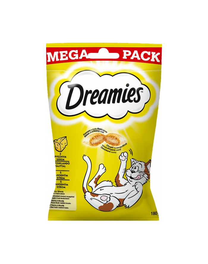 DREAMIES z żółtym serem 180g główny