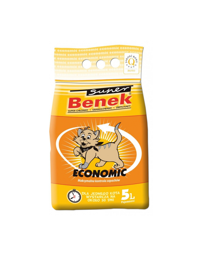 CERTECH Super Benek Economic - żwirek dla kota zbry główny