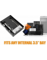 Icy Dock EZConvert Lite MB882SP-1S-3B, mounting frame (black, 2.5 ''to 3.5'' SATA / SAS SSD / HDD converter) - nr 4