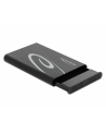DeLOCK 42610 storage drive enclosure 2.5'' HDD/SSD enclosure Black, Drive cases - nr 7