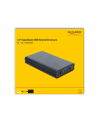 DeLOCK 42612 storage drive enclosure 3.5'' HDD enclosure Black, Drive cases - nr 12