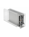 DeLOCK 42624 storage drive enclosure 2.5/3.5'' HDD/SSD enclosure Transparent, Drive cases - nr 10