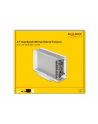 DeLOCK 42624 storage drive enclosure 2.5/3.5'' HDD/SSD enclosure Transparent, Drive cases - nr 8
