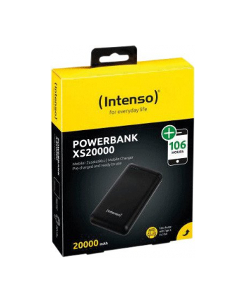 Intenso XS20000, Powerbank (black, 20000 mAh)