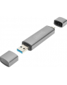Digitus Dual Card Reader USB-C / USB 3.0, OTG, card reader - nr 29