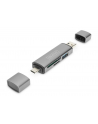 Digitus Dual Card Reader USB-C / USB 3.0, OTG, card reader - nr 30