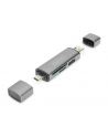 Digitus Dual Card Reader USB-C / USB 3.0, OTG, card reader - nr 30