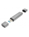 Digitus Dual Card Reader USB-C / USB 3.0, OTG, card reader - nr 32