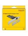 DeLOCK 89564 networking card Ethernet 2500 Mbit/s Internal, Network adapter - nr 34