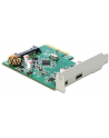 DeLOCK PCIe x4> 2xext SuperS. USB 10Gbps (USB 3.1 Gen 2) USB Type-C feMałe - nr 16