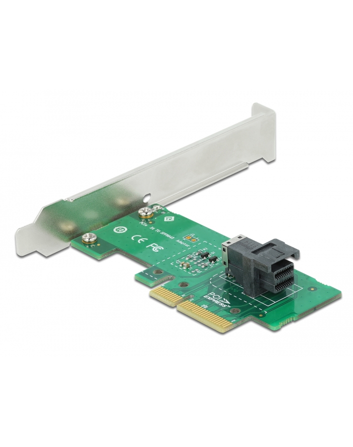 DeLOCK PCIe x4 card> 1x SFF-8643 NVMe LP główny