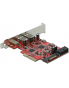 DeLOCK PCIe x4> 1x USB-C / 2xUSB-A / 1xUSB3.0 - nr 10