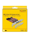 DeLOCK PCIe x4> 1x USB-C / 2xUSB-A / 1xUSB3.0 - nr 4