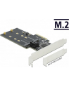 DeLOCK PCIe 3P SATA + M.2 KeyB x4 LP 90499 - nr 10