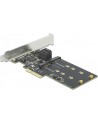 DeLOCK PCIe 3P SATA + M.2 KeyB x4 LP 90499 - nr 11