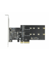 DeLOCK PCIe 3P SATA + M.2 KeyB x4 LP 90499 - nr 15