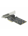 DeLOCK PCIe 3P SATA + M.2 KeyB x4 LP 90499 - nr 18